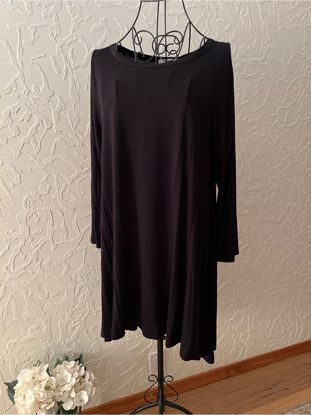 NWT Larace Swing 3/4 Sleeve Hi Low Tunic